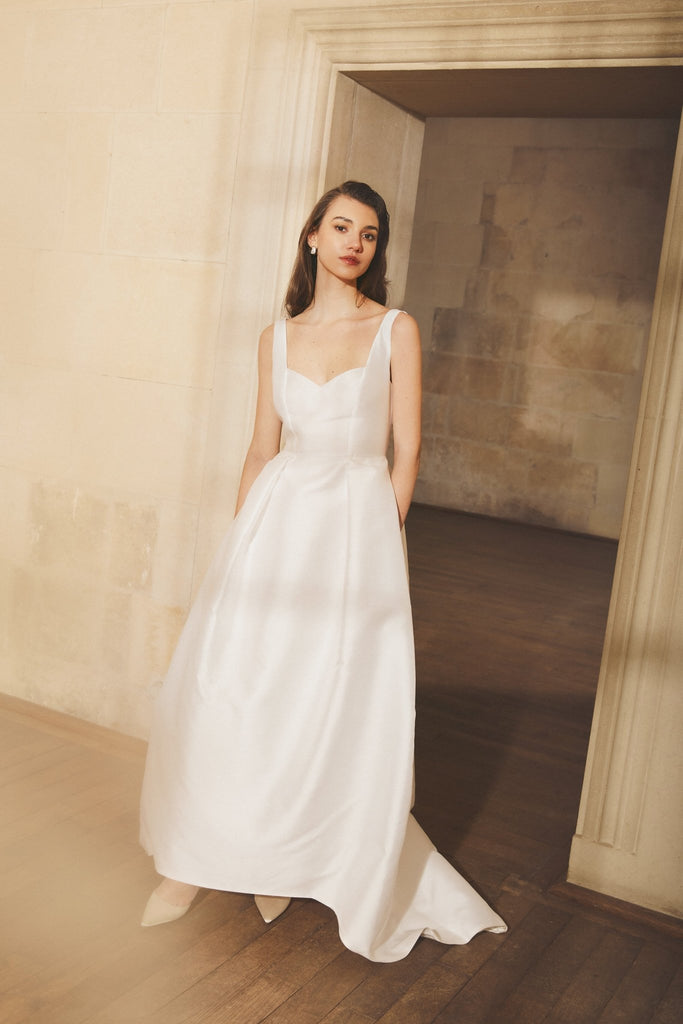 Zoe Rowyn Bridal Silk Mikado Bridal Gown - Sweetheart Wedding Dress - Back 34 Zoe Rowyn Bridal Silk Mikado Bridal Gown - Sweetheart Wedding Dress - Back 34