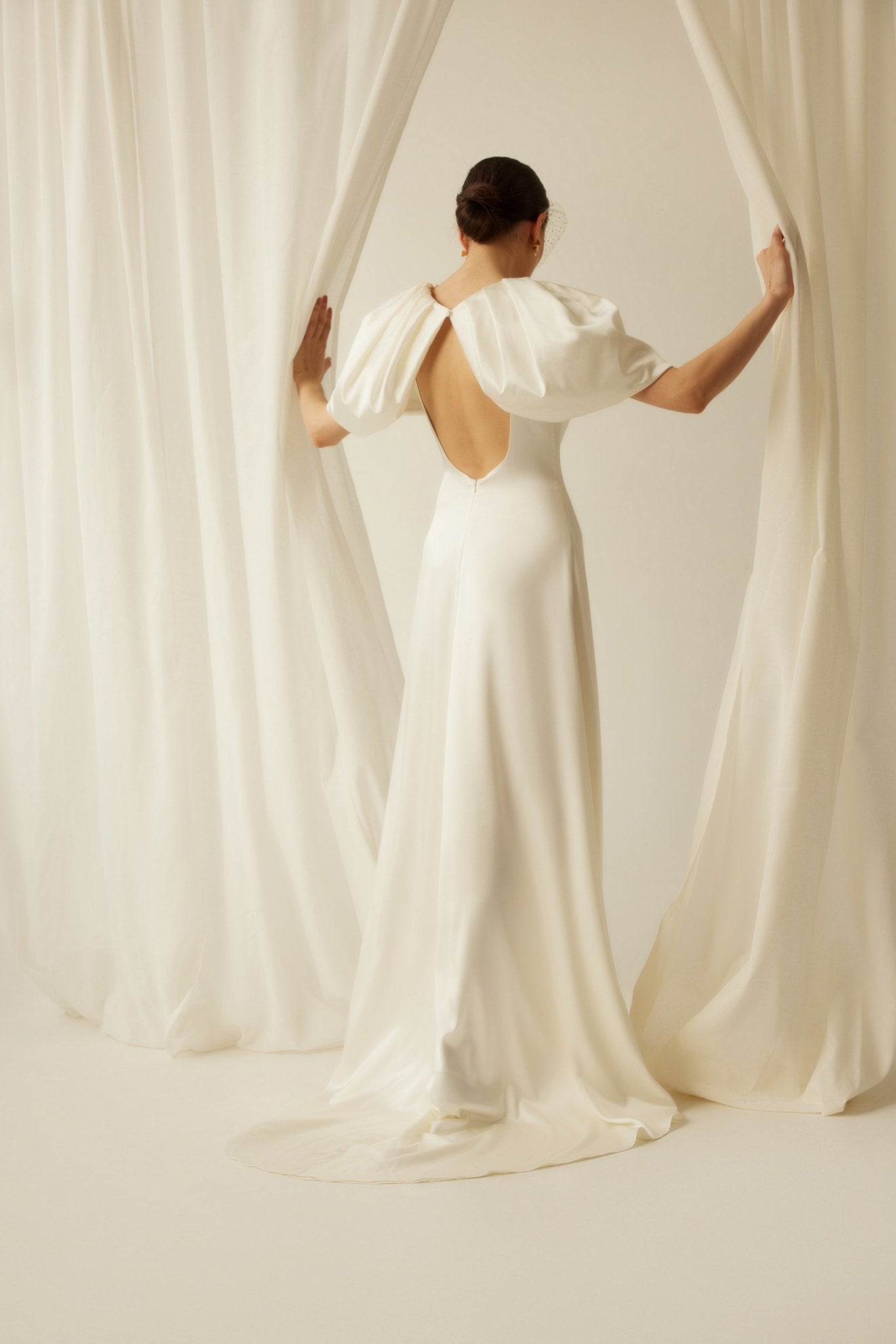 Zoe RowynSilk wedding Dress